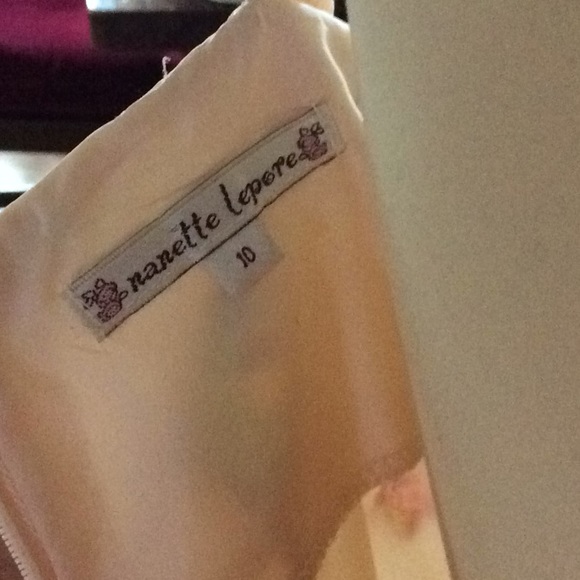 NANETTE LEPORE BEAUTFUL SILK CHIFFON DRESS - Picture 5 of 5